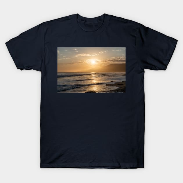 Beautiful Zuma Beach sunset, Malibu T-Shirt by AlexK